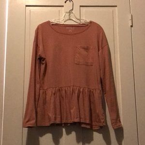 For the republic Denim top